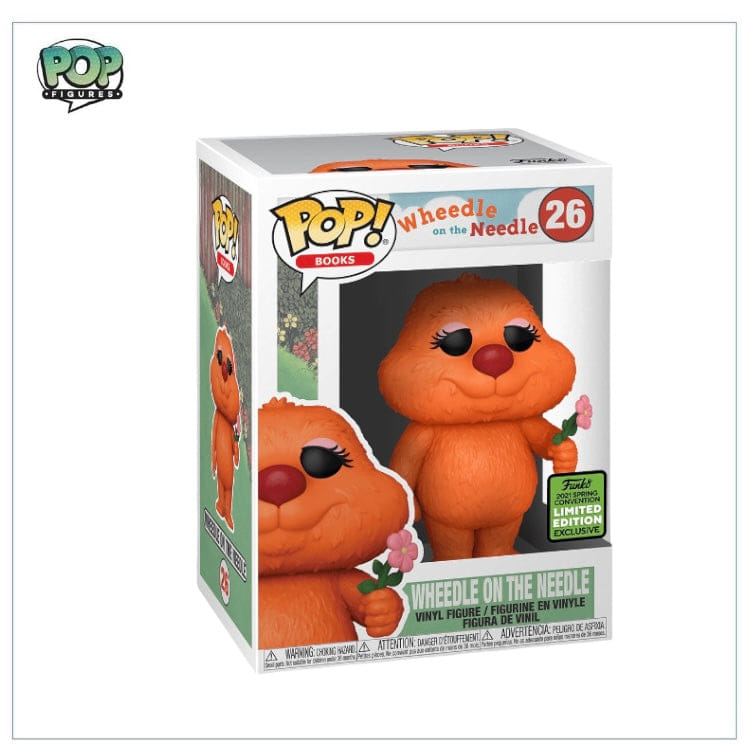 Funko Pop! Wheedle On The Needle #26 Funko Pop! - Books - ECCC 2021 Shared Exclusive (Chance of Full Con Sticker)