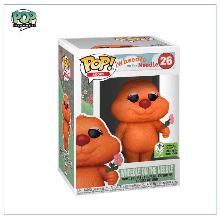 Funko Pop! Wheedle On The Needle #26 Funko Pop! - Books - ECCC 2021 Shared Exclusive (Chance of Full Con Sticker)