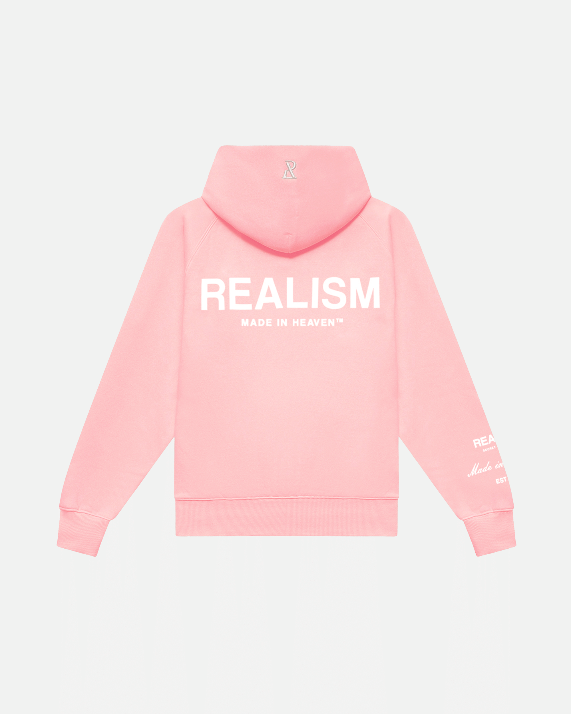 Realism SSS REALISM RADIANT ZIP HOODIE PINK DUST