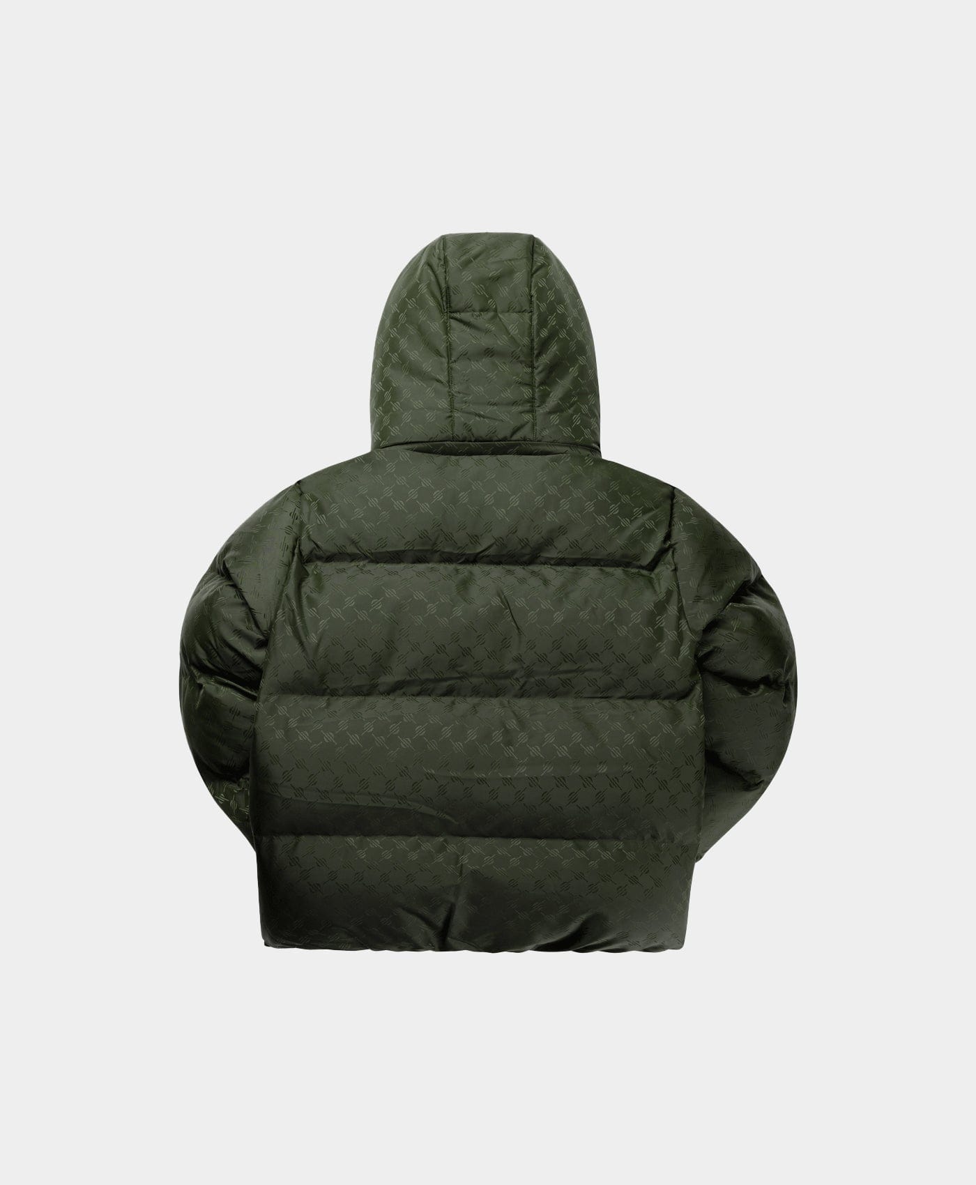 Monogram Rosin Green Monogram Short Puffer Jacket
