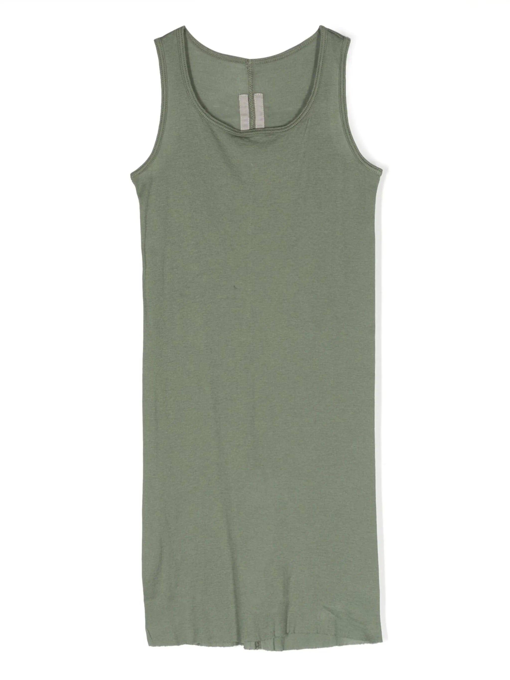 Rick Owens Kids long cotton tank top