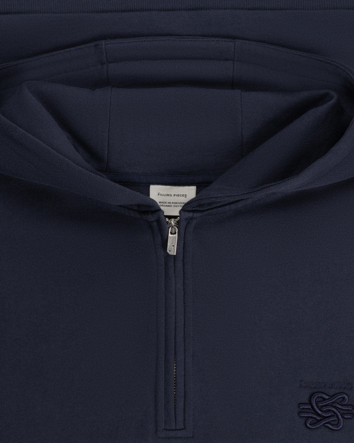 Trend Maven Half Zip Hoodie Navy
