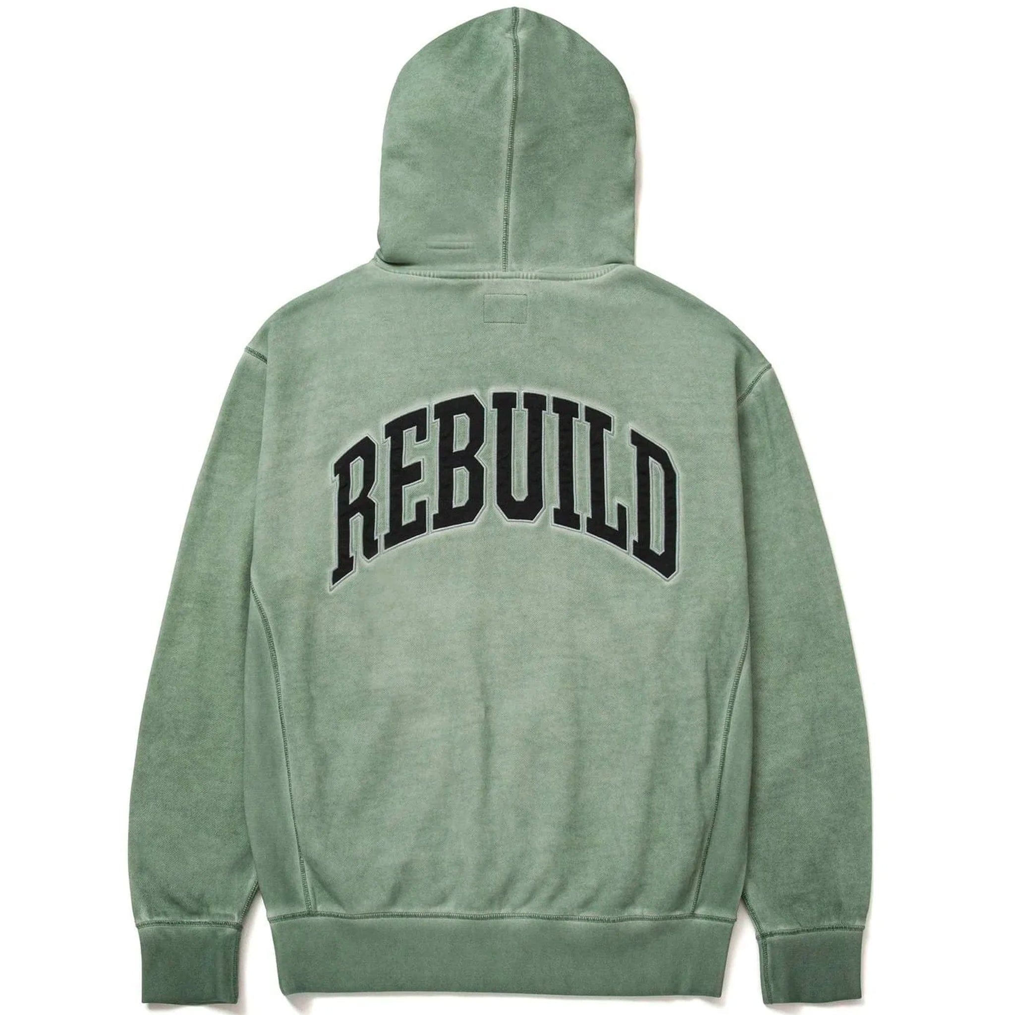 HUF Destroy Rebuild Hoodie (Basil)