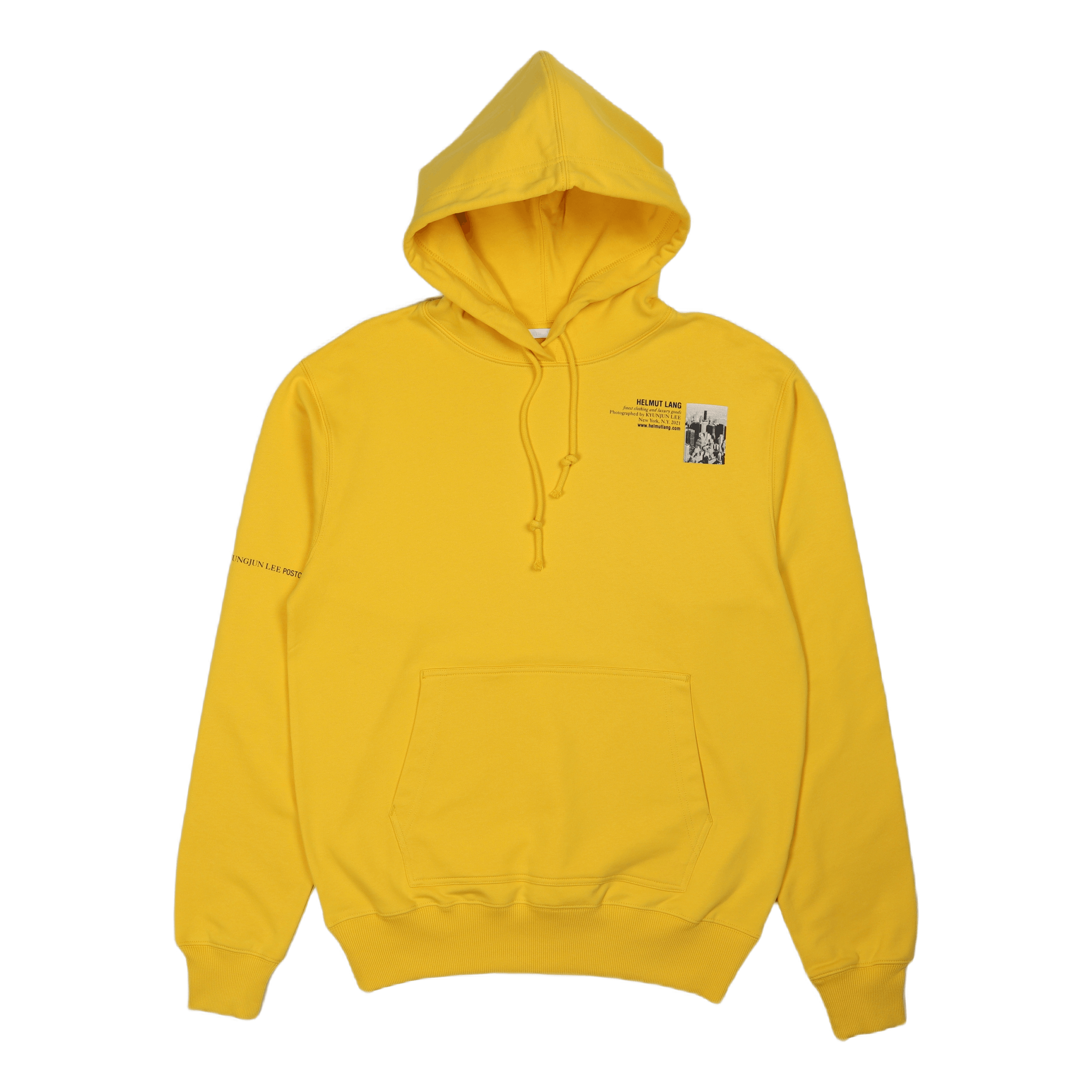 Helmut Lang Ny Hoodie 1.postcard Taxi Yellow