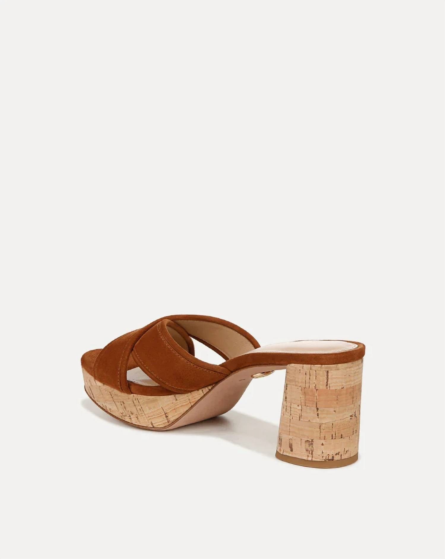 Caramel Women's Dory Block - Heel Sandal In Caramel