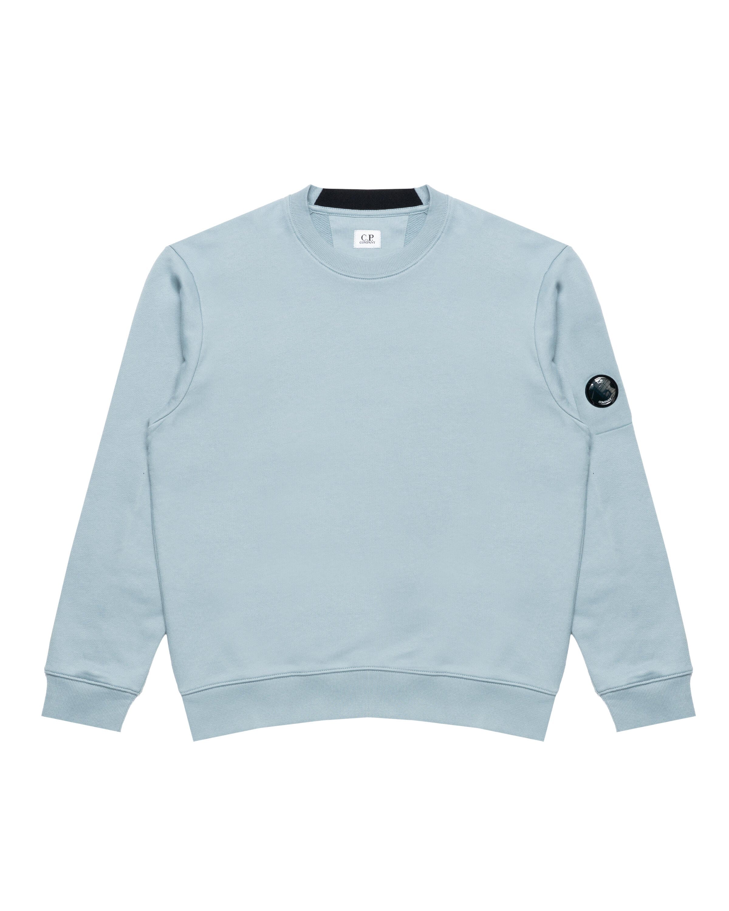 C.P. Company DIAGONAL RAISED FLEECE CREWNECK LENS SWEATSHIRT