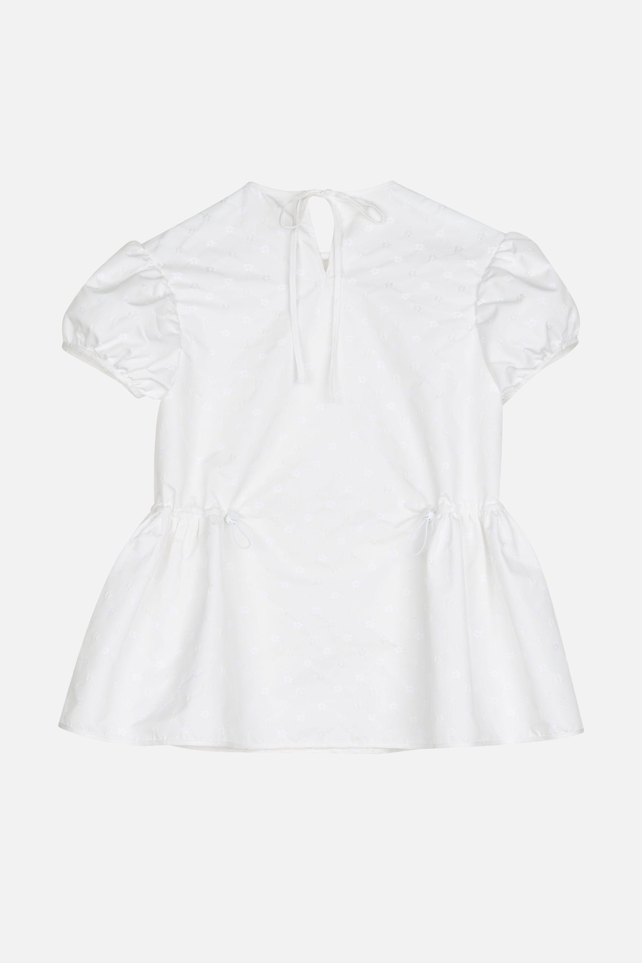 Cecilie Bahnsen CHIARA TOP IRIS JACCQUARD