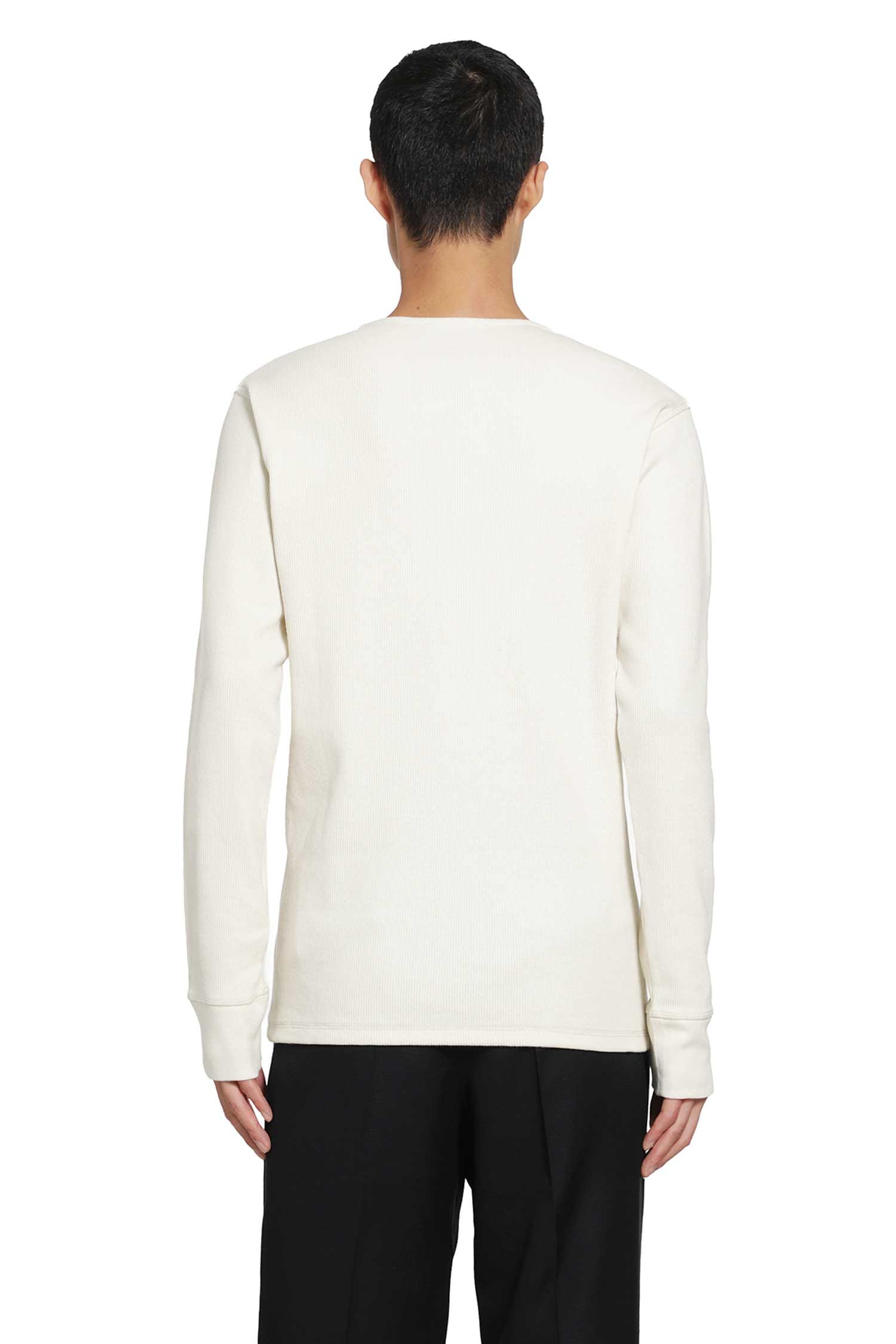 Lemaire Long Sleeve Henley T - Shirt
