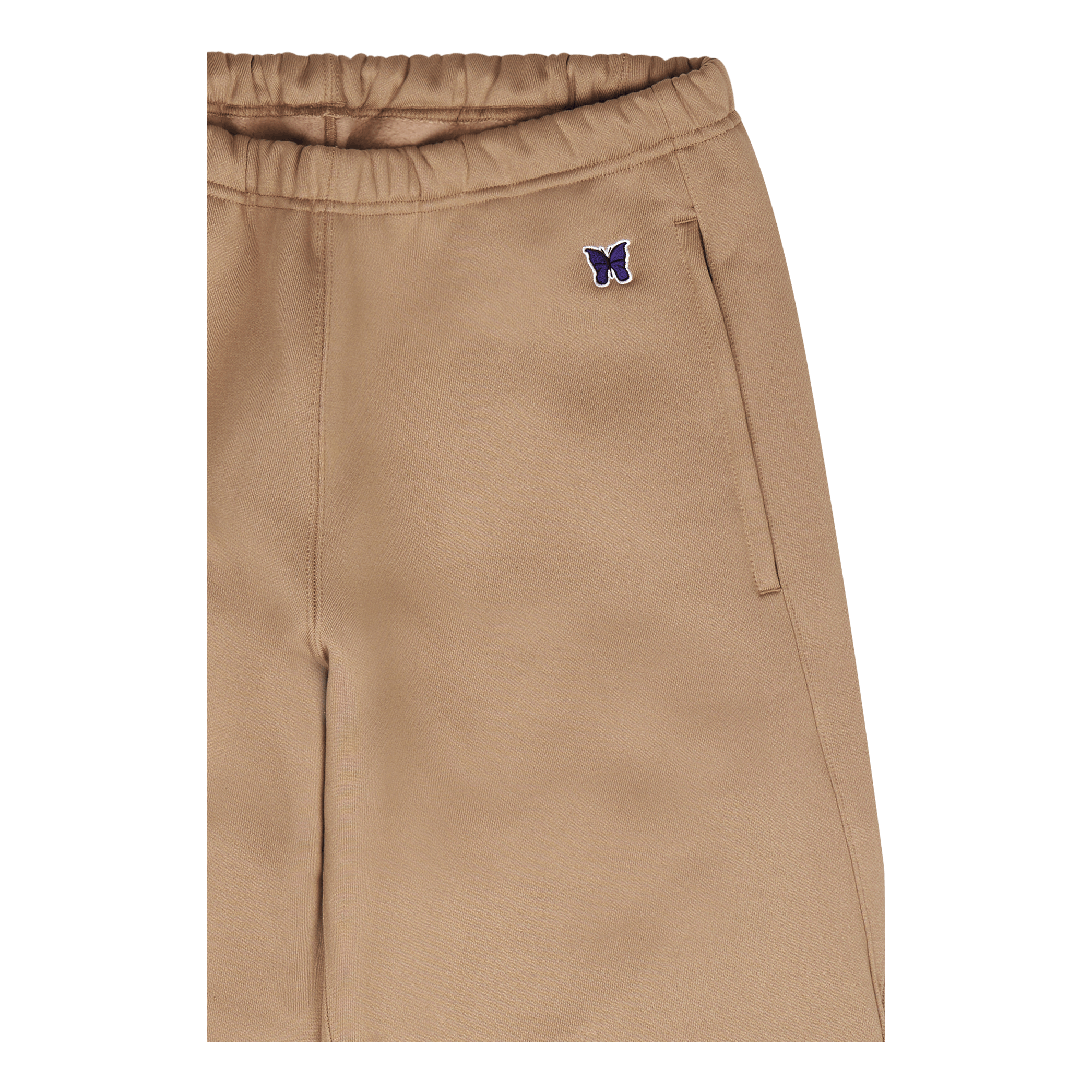 Needles Zipped Sweat Pant - Pe/c Lined Khaki