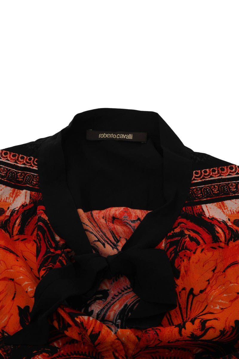 Roberto Cavalli Size Xl Printed Shirt
