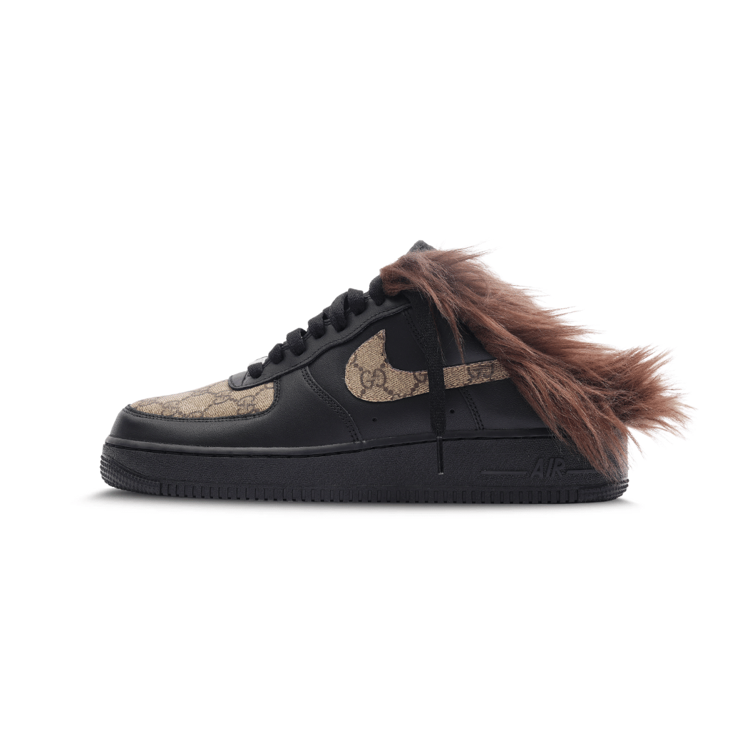 Mdcustoms GUCCI FUR MULE AF1