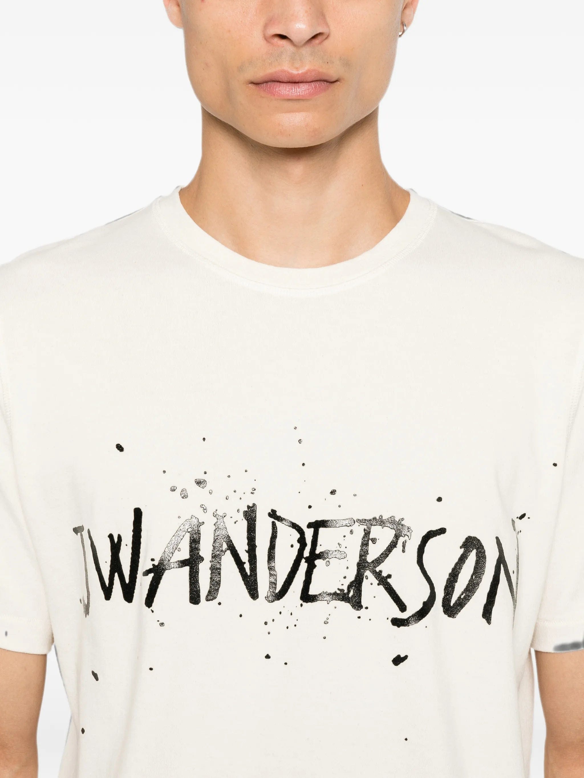 JW Anderson logo - print T - shirt
