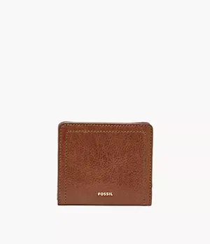 Fossil Logan Leather Small RFID Bifold Wallet