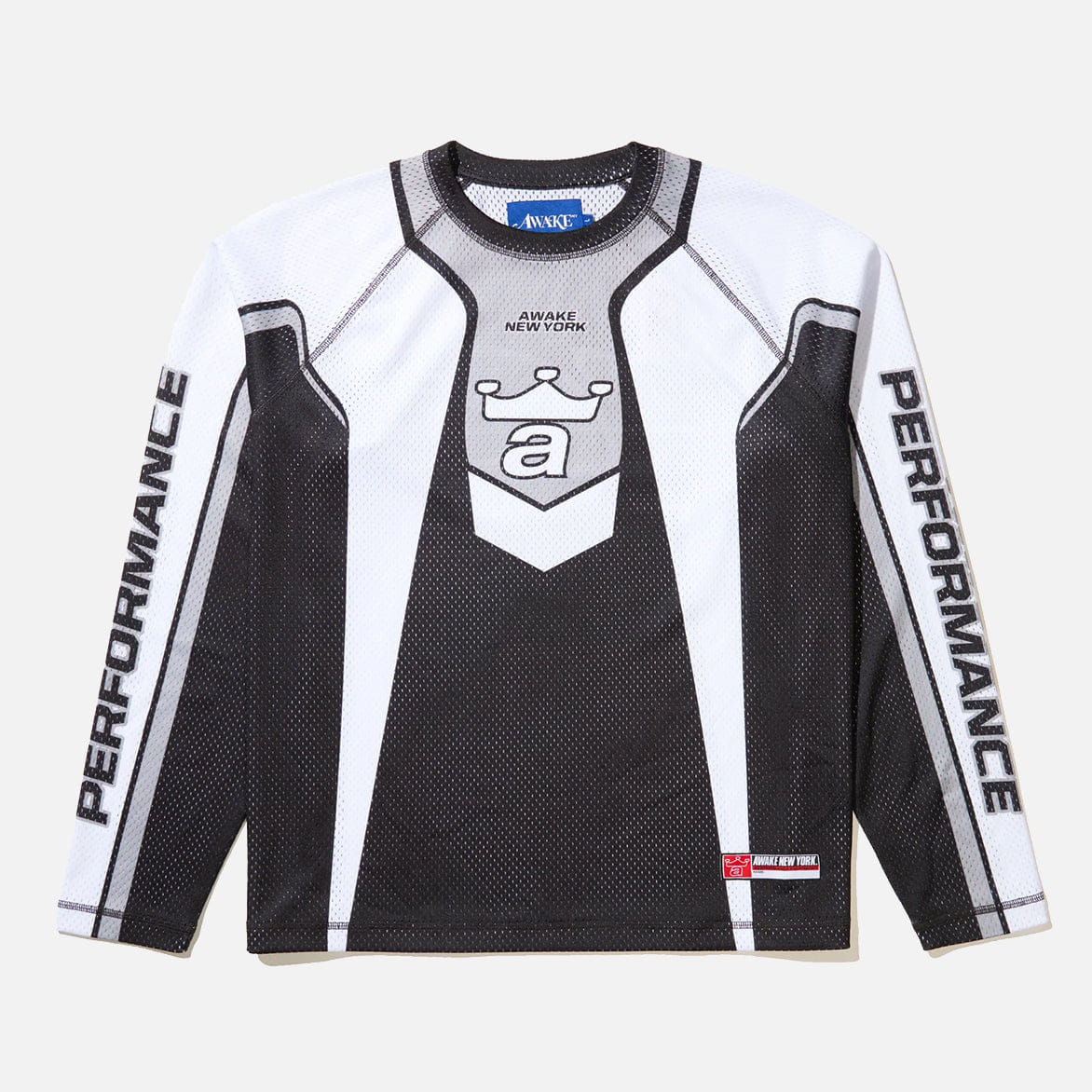 AWAKE NY MESH RACER JERSEY - BLACK