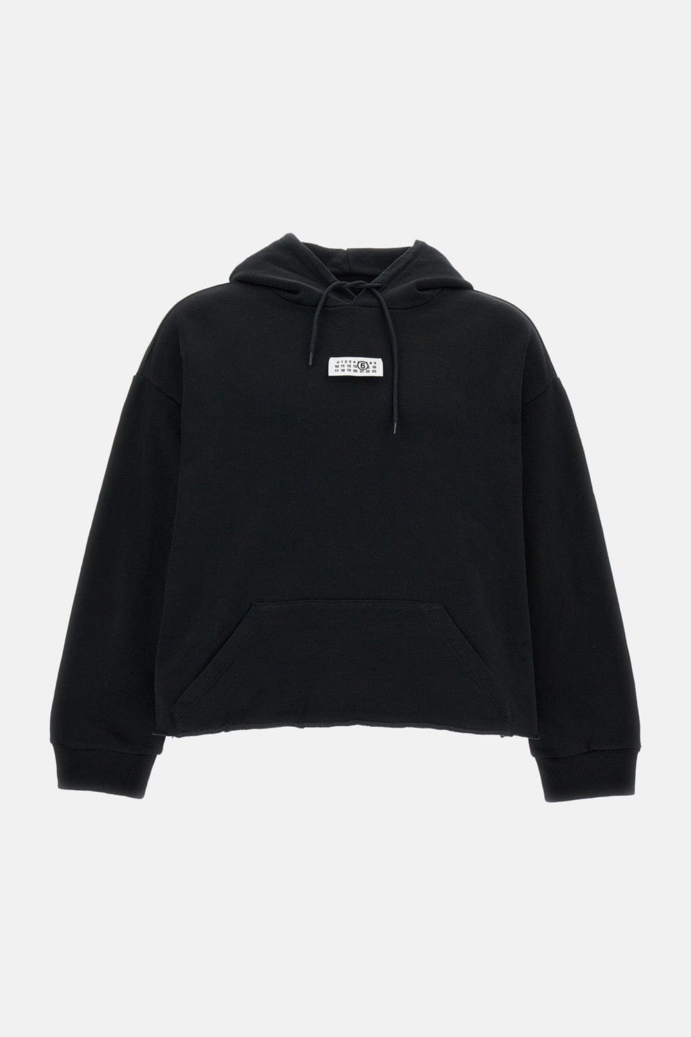 MM6 Maison Margiela FELPA TAGLIO CROPPED