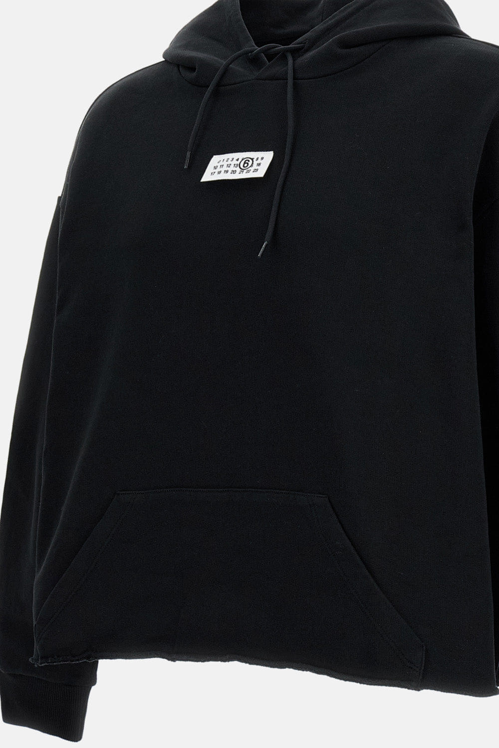 MM6 Maison Margiela FELPA TAGLIO CROPPED