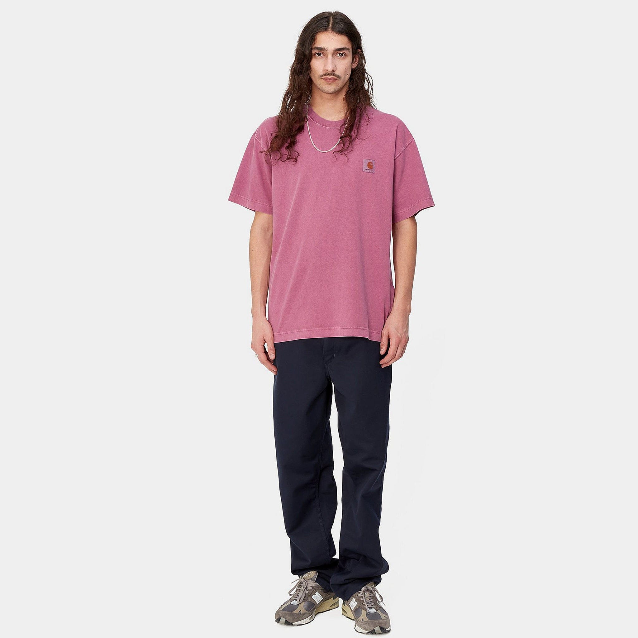 Carhartt WIP Nelson T-Shirt (Magenta)