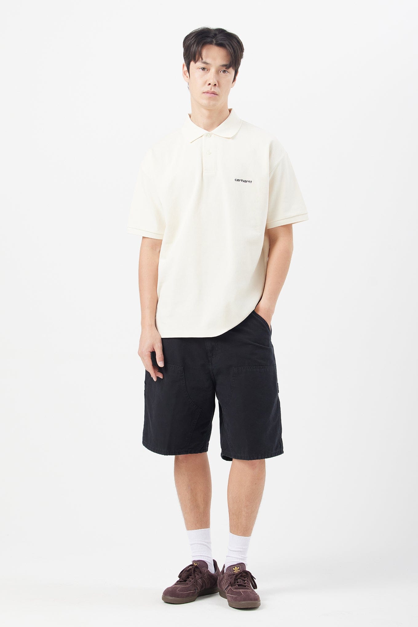 Carhartt WIP DOUBLE KNEE SHORT HUBBARD