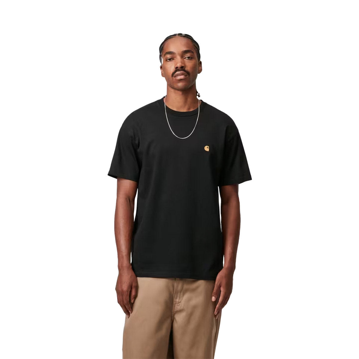 Carhartt WIP S/S Chase T - Shirt Black/Gold