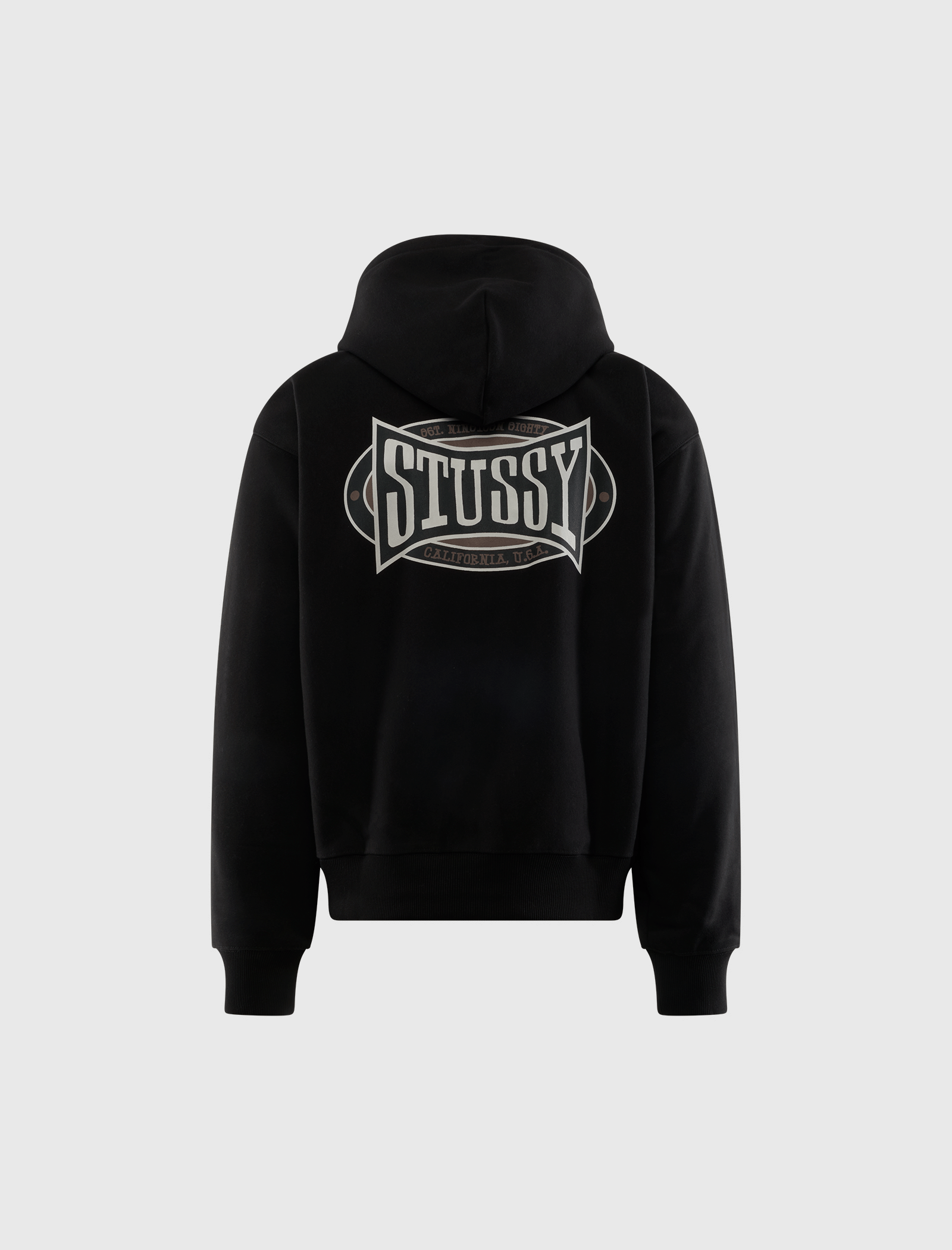 STÜSSY CHAMPION OVAL ZIP HOODIE