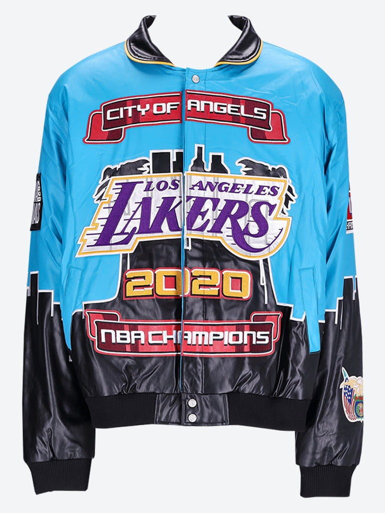 JEFF Hamilton Lakers 2020 vegan jacket
