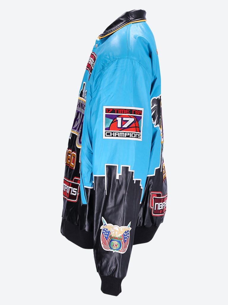 JEFF Hamilton Lakers 2020 vegan jacket