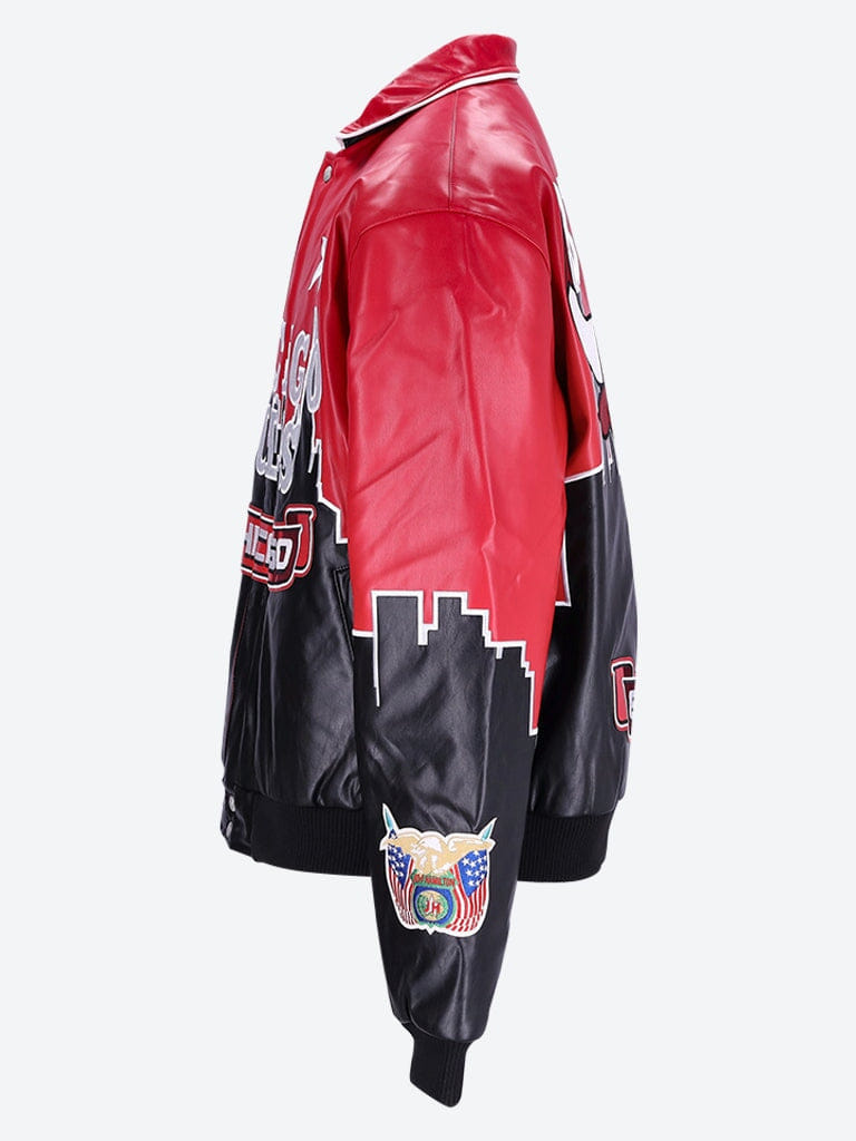 JEFF Hamilton Skyline chicago bulls jacket