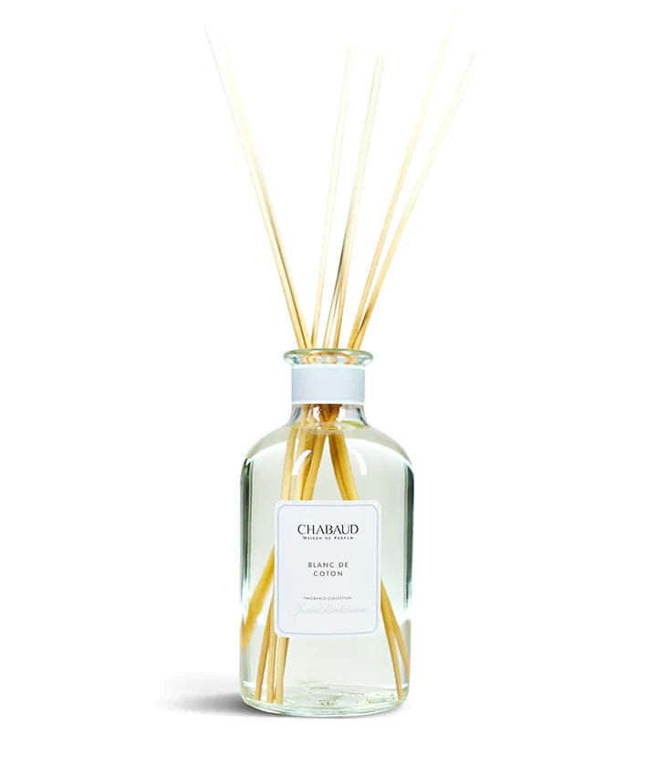 Chabaud Blanc de Coton Reed Diffuser by Chabaud Maison De Parfum