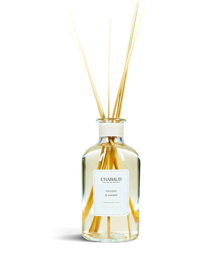 Chabaud Poudre d'Ambre Reed Diffuser by Chabaud Maison De Parfum