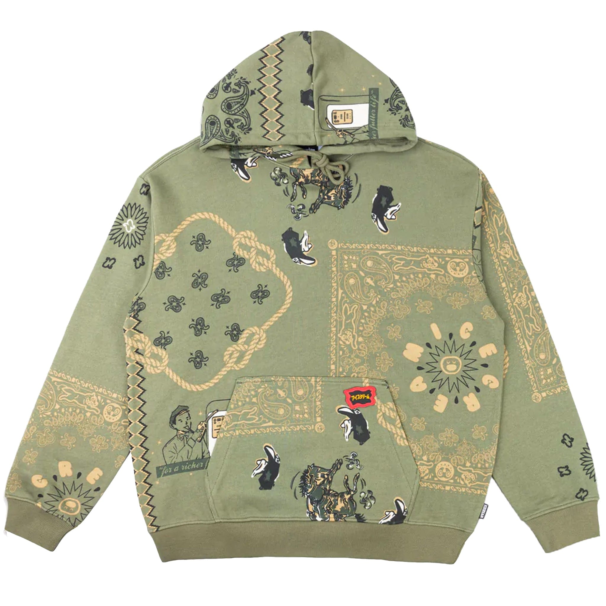 Icecream Deal Hoodie (Thyme)