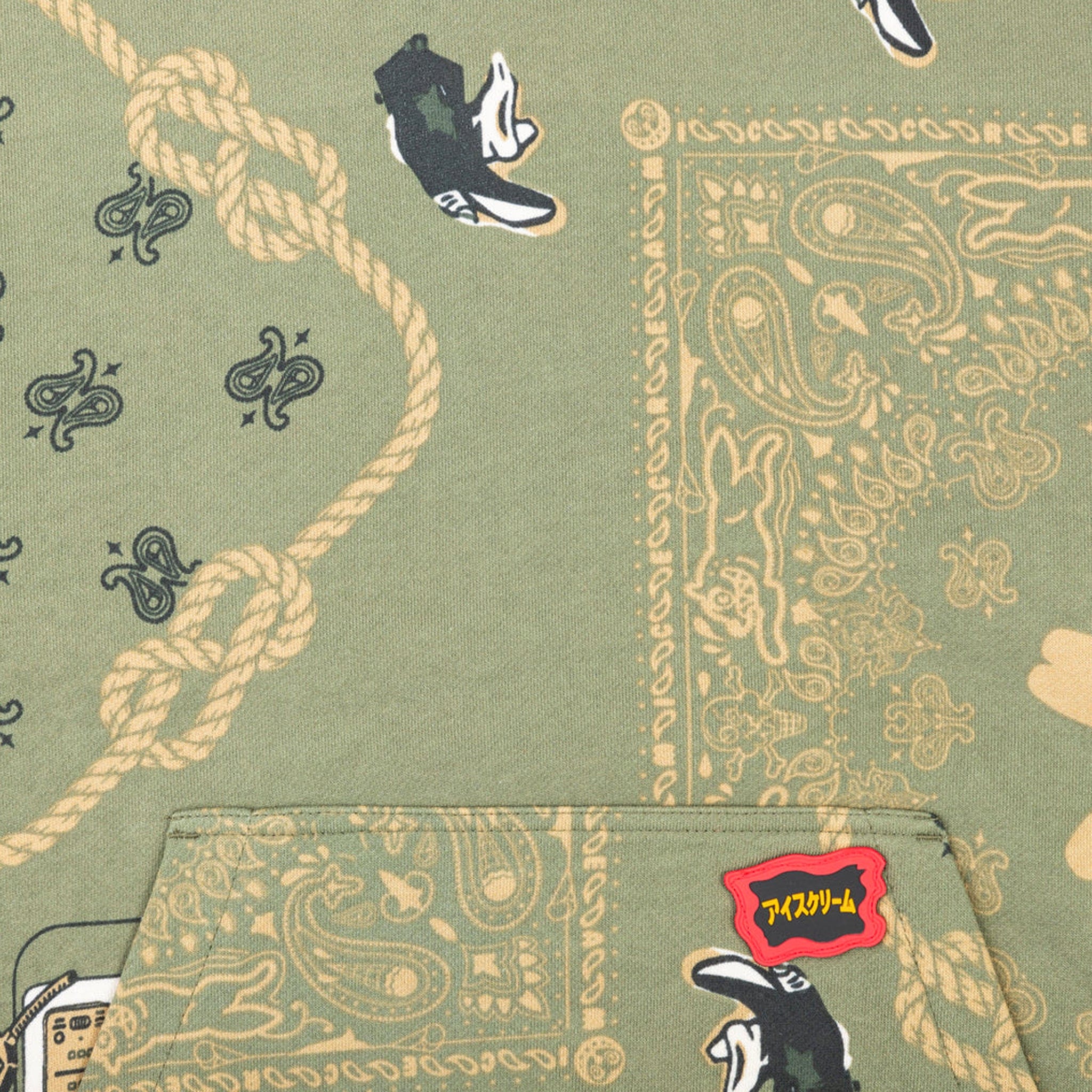 Icecream Deal Hoodie (Thyme)