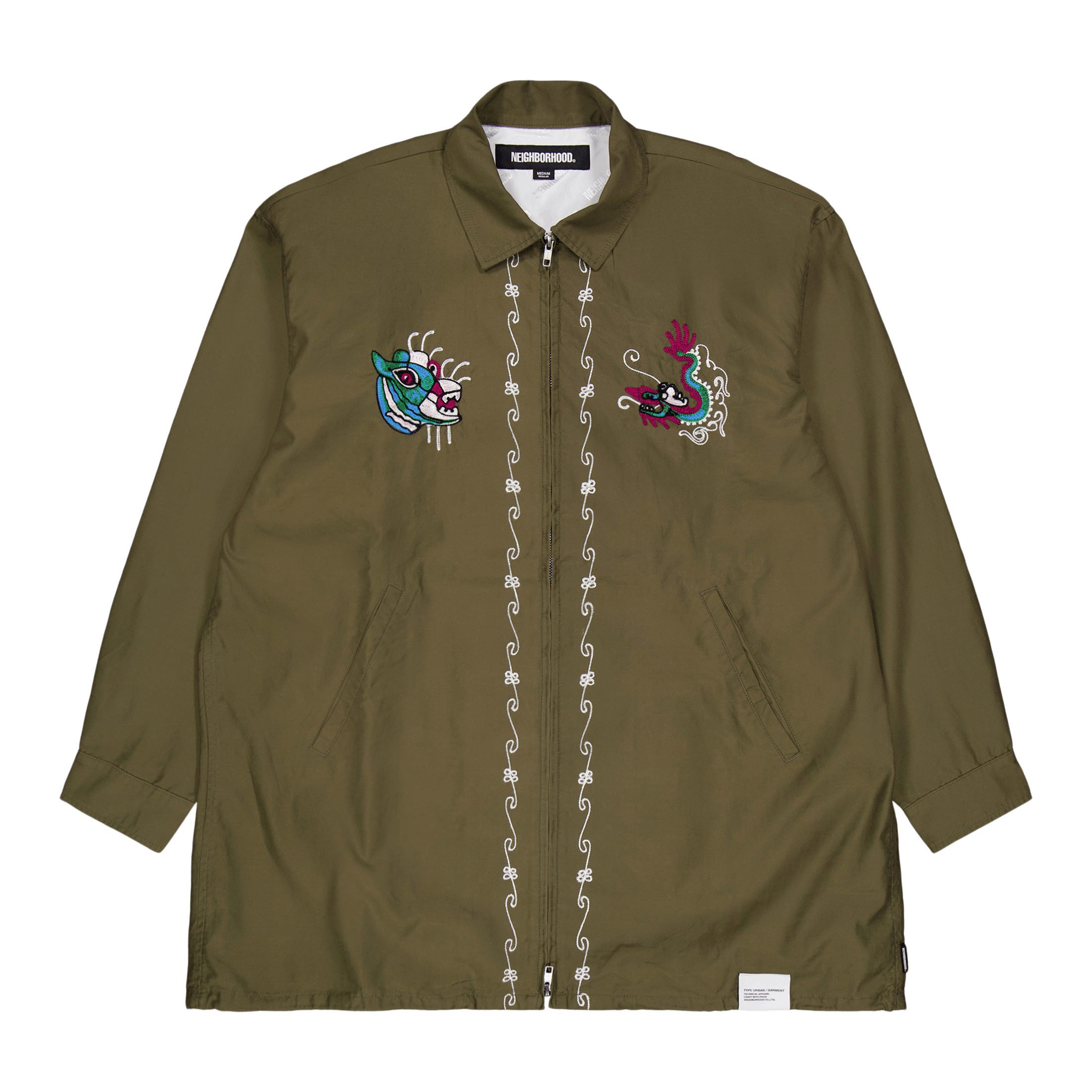 Neighborhood Souvenir Shirt Ls Olive Drab
