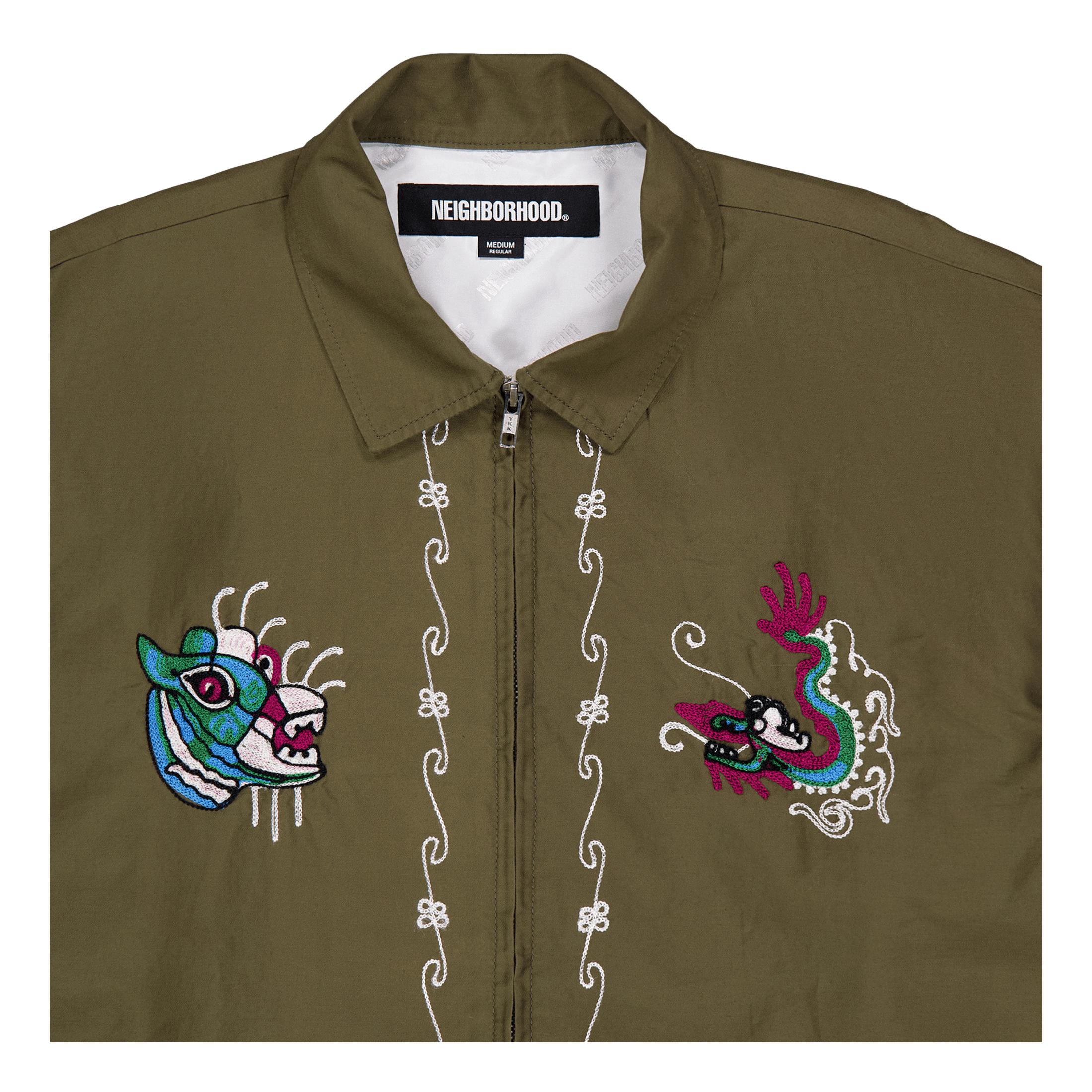 Neighborhood Souvenir Shirt Ls Olive Drab