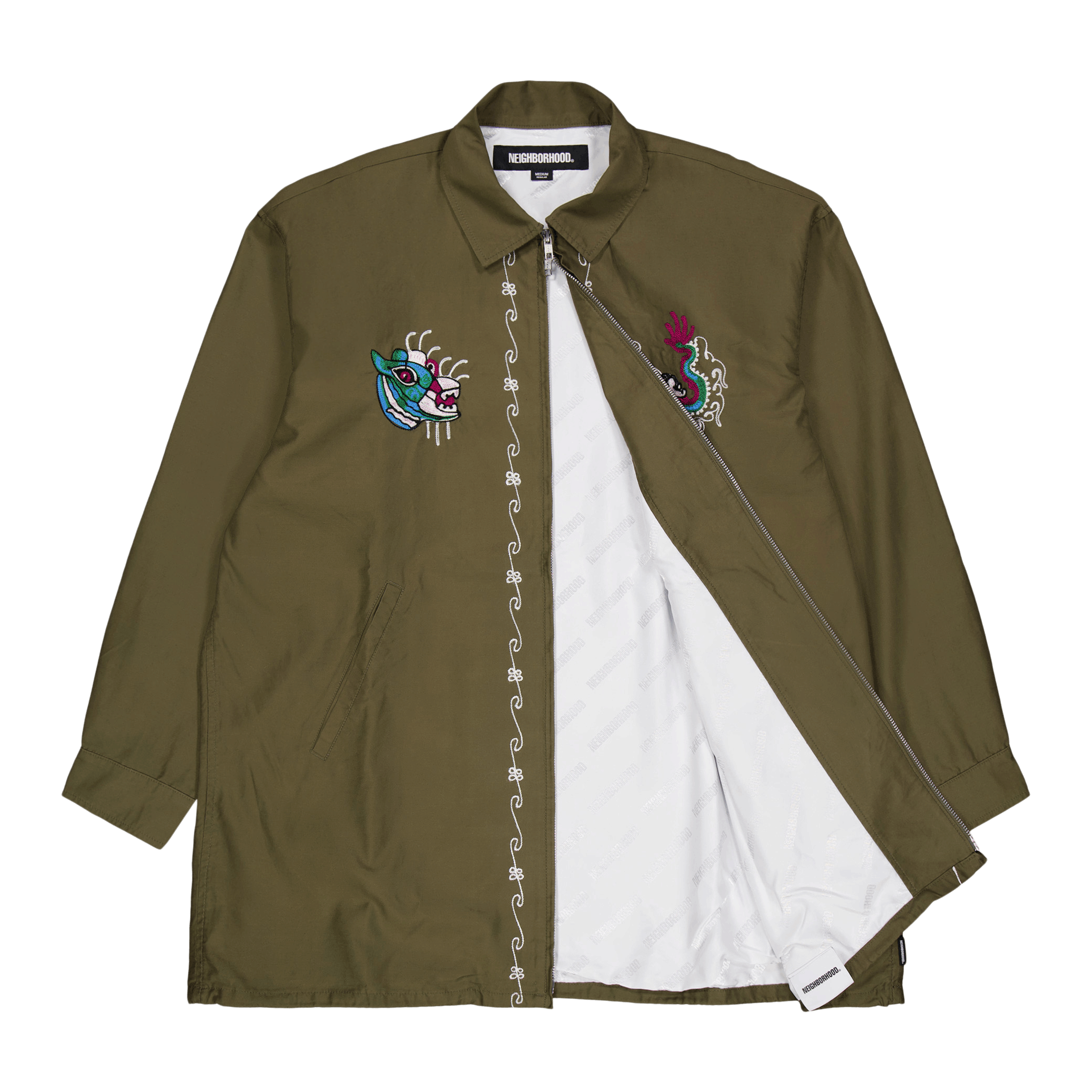Neighborhood Souvenir Shirt Ls Olive Drab