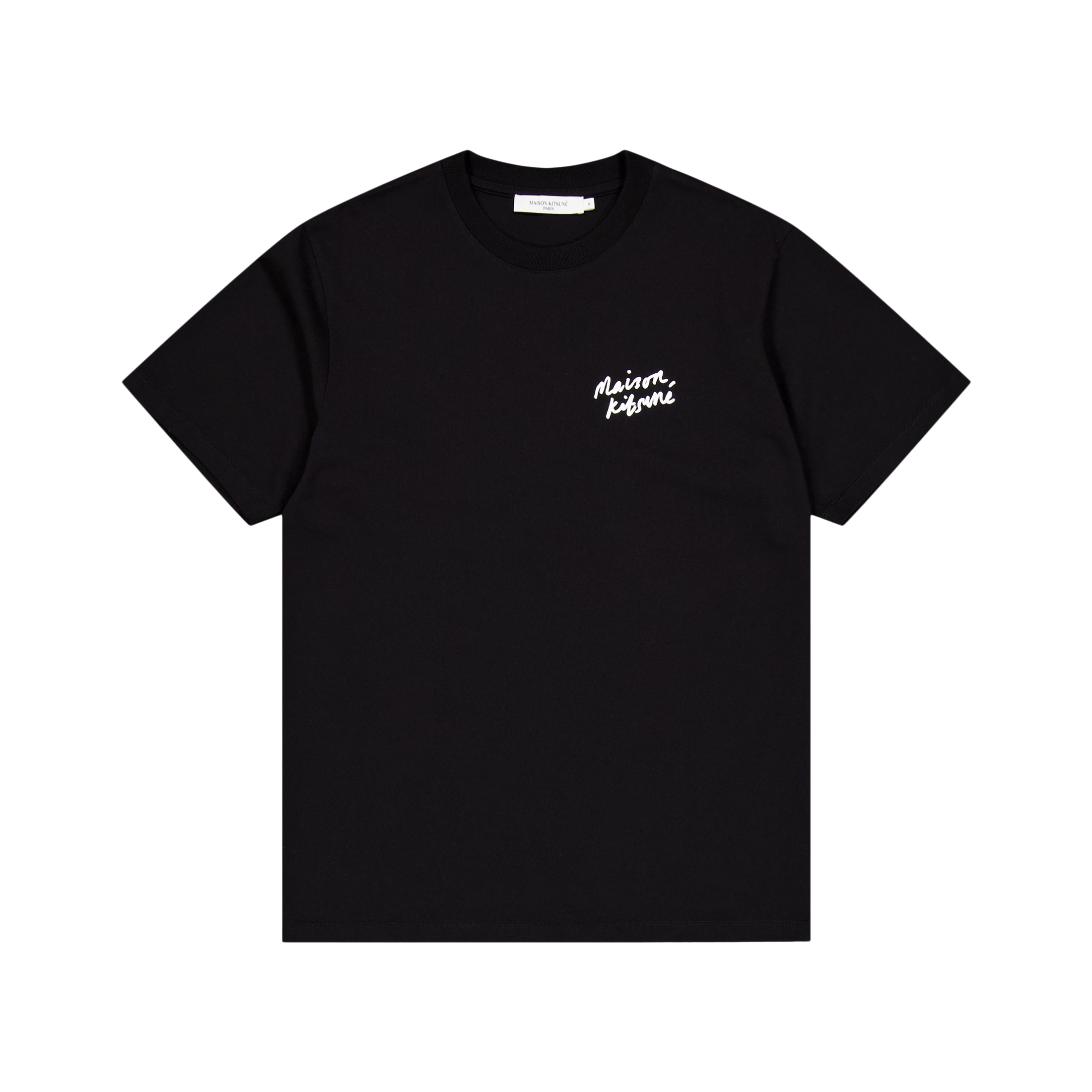 Maison Kitsuné Mini Handwriting Classic T-Shirt - s Black