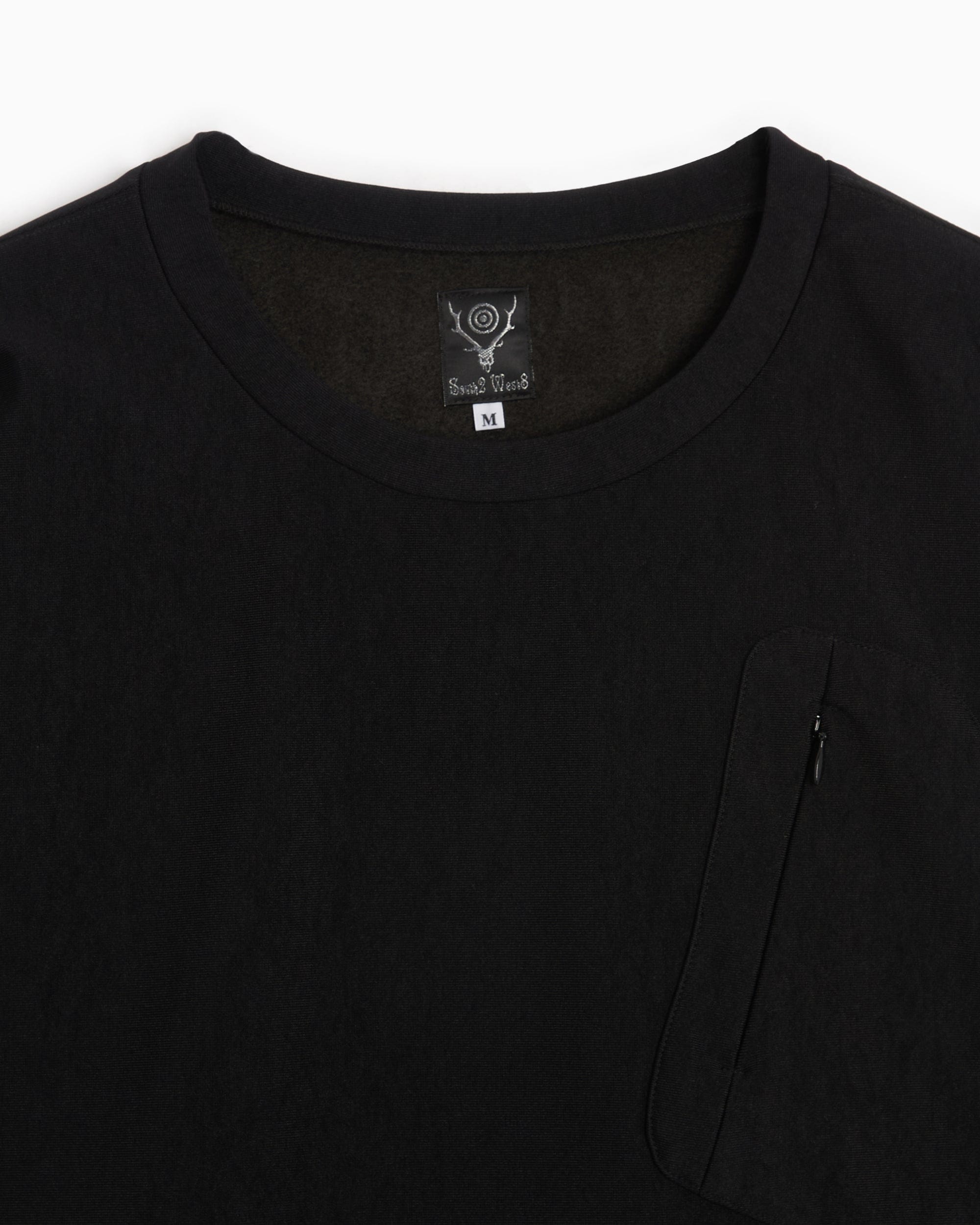 South2 West8 Camiseta South2 West8 Men's Zipped Pocket Fleece Long Sleeve T - Shirt para hombre