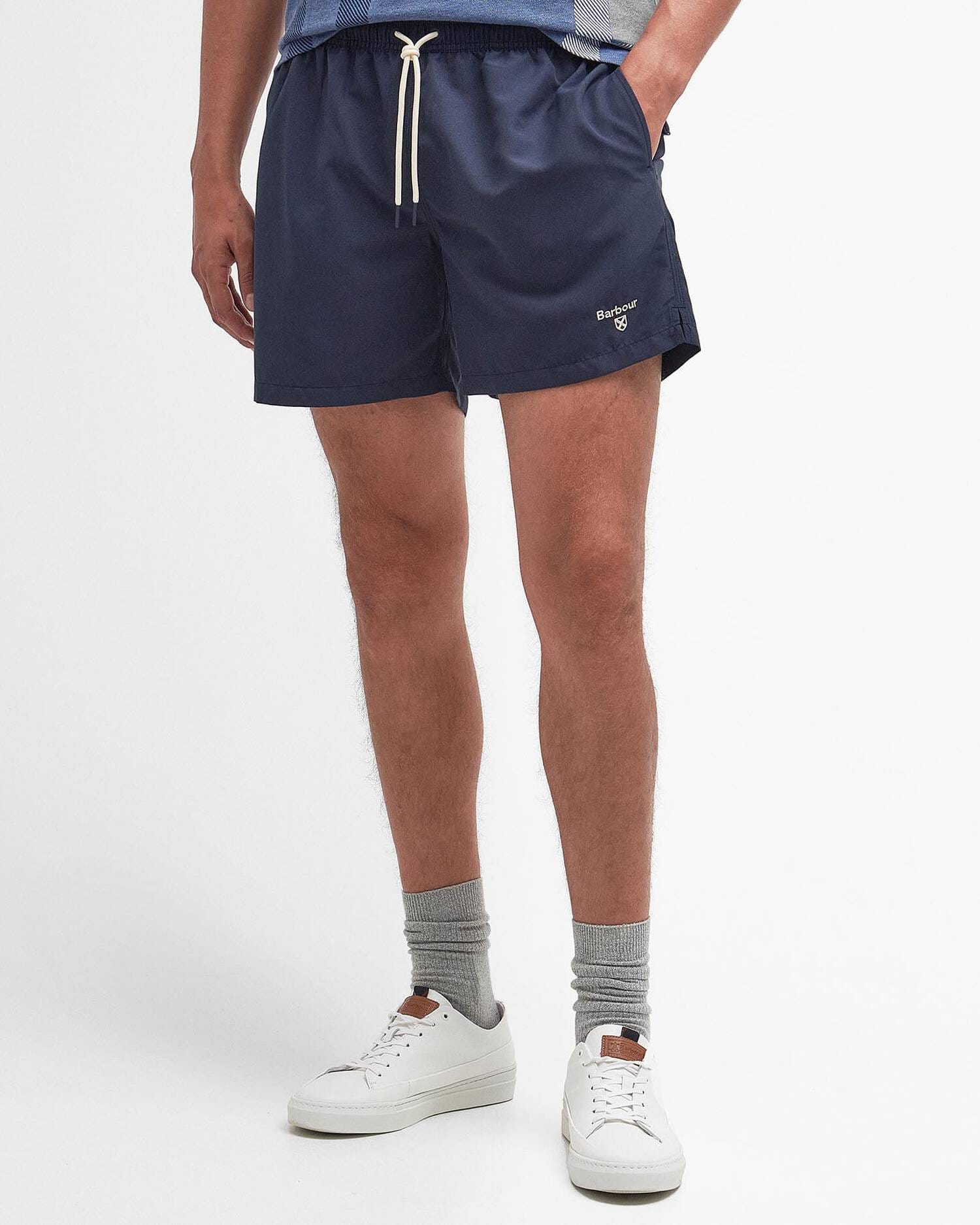 Barbour Logo Swim Short - Navy