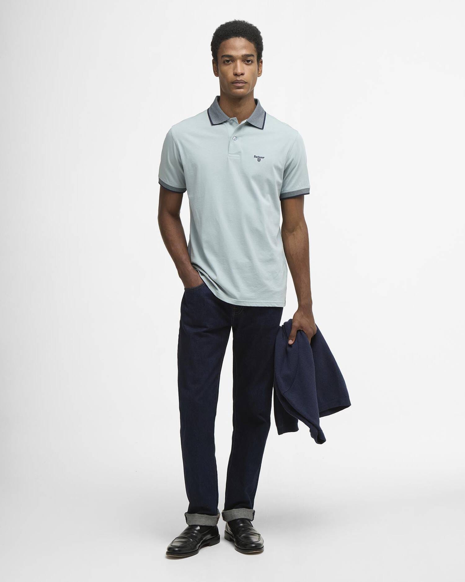 Barbour Cornsay Polo - Slate