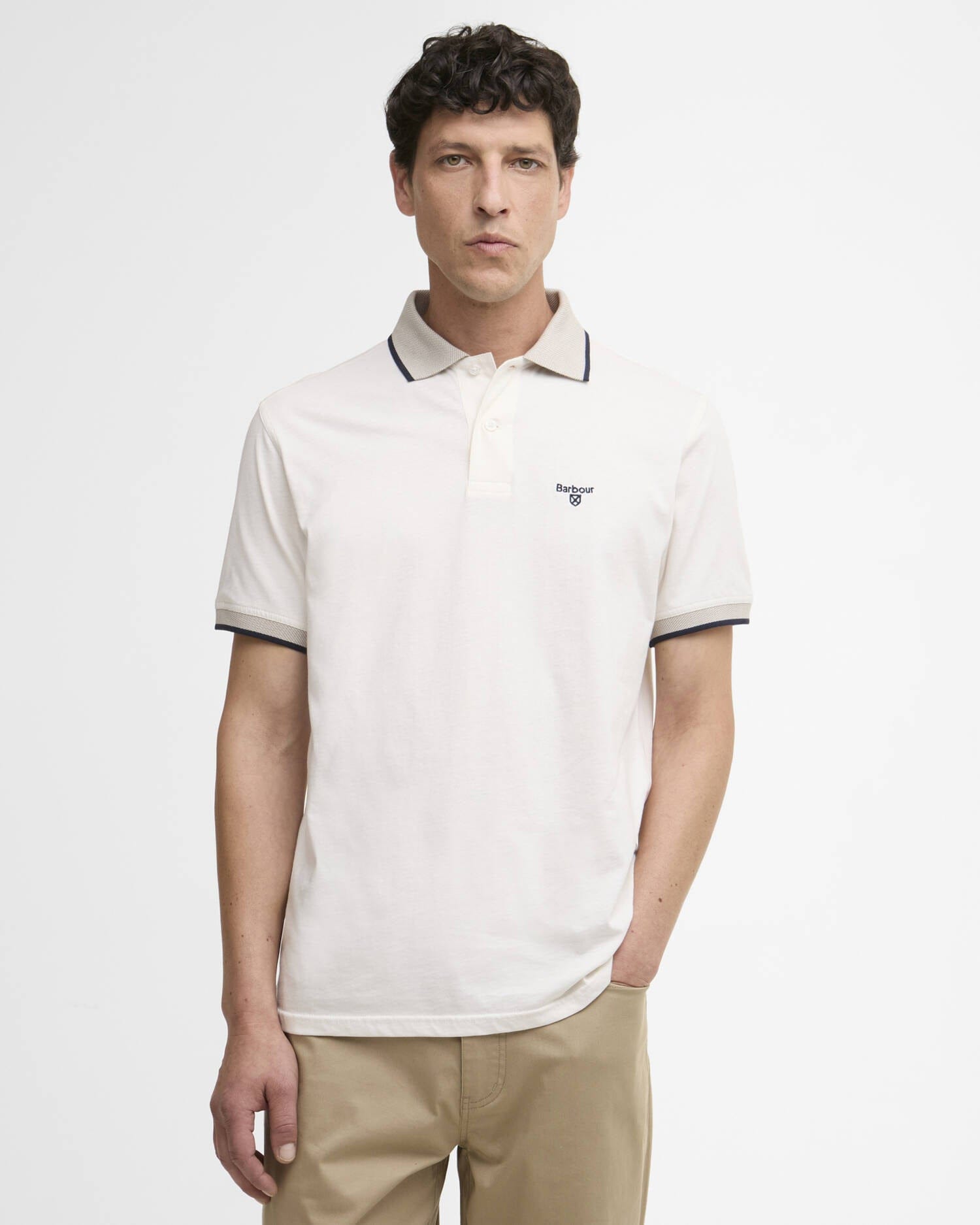 Barbour Cornsay Polo - Whisper White