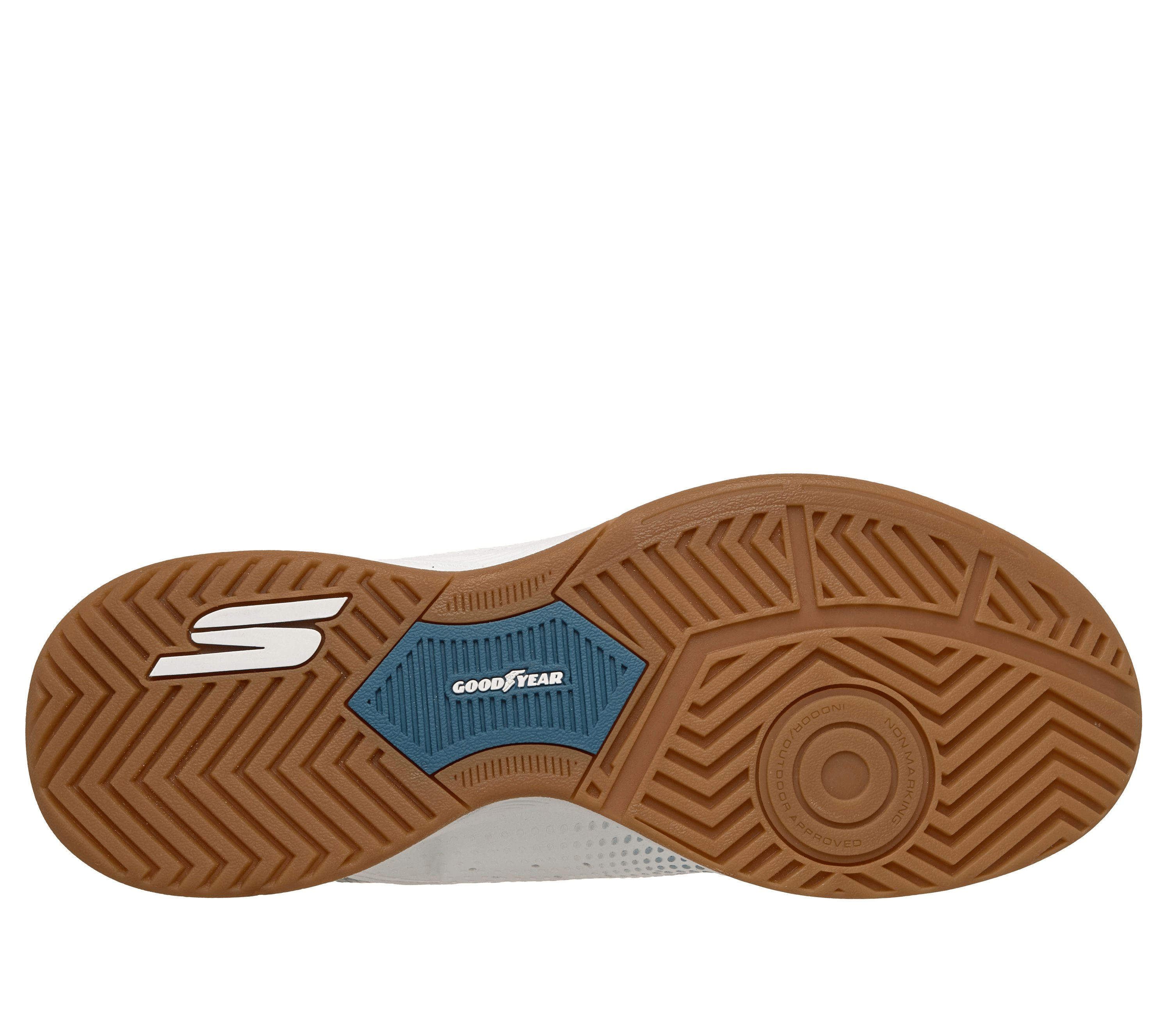 Skechers Slip - ins Relaxed Fit: Viper Court Reload White/Light Blue