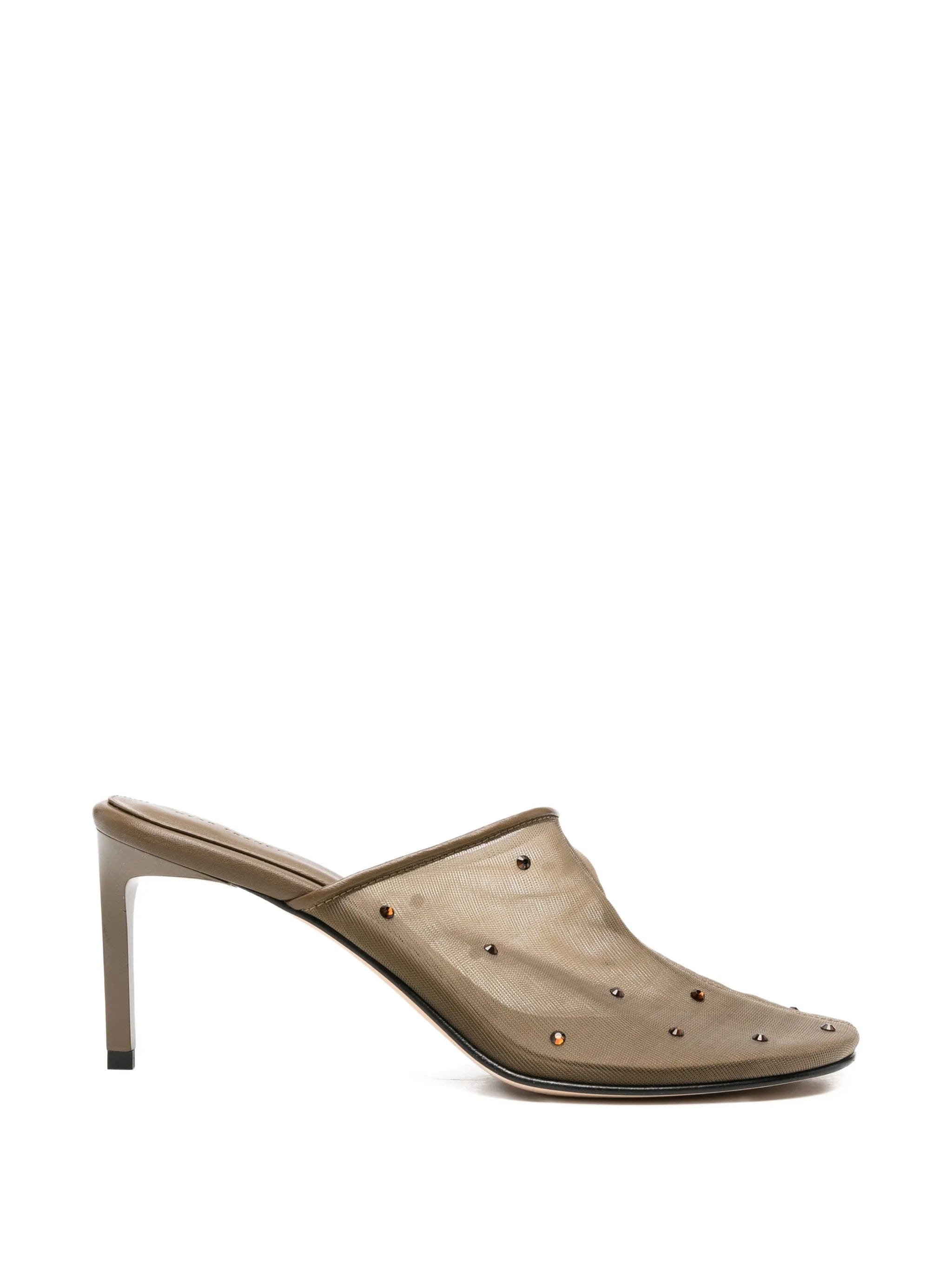 Dear Frances Sade crystal - embellished mules