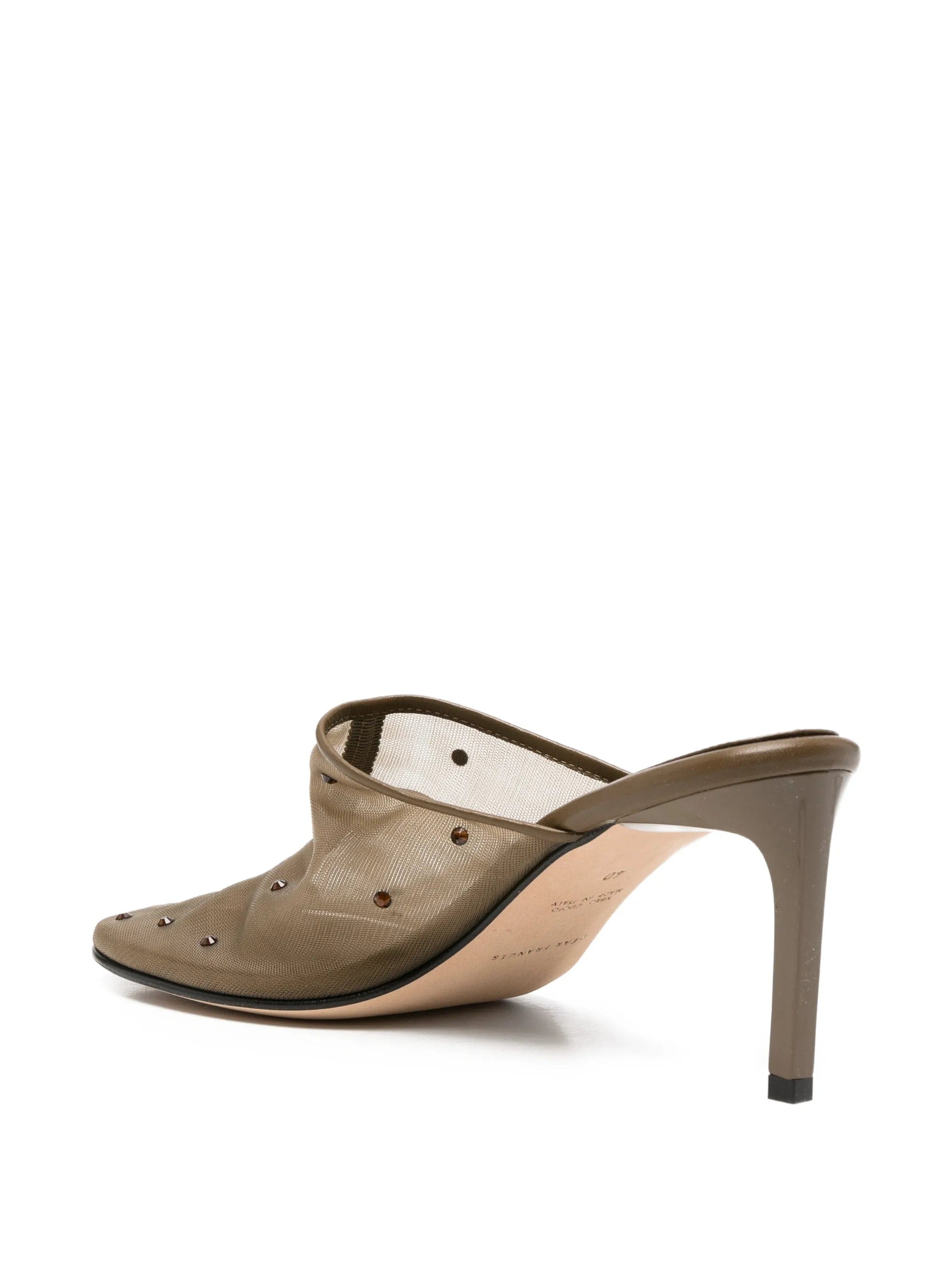 Dear Frances Sade crystal - embellished mules