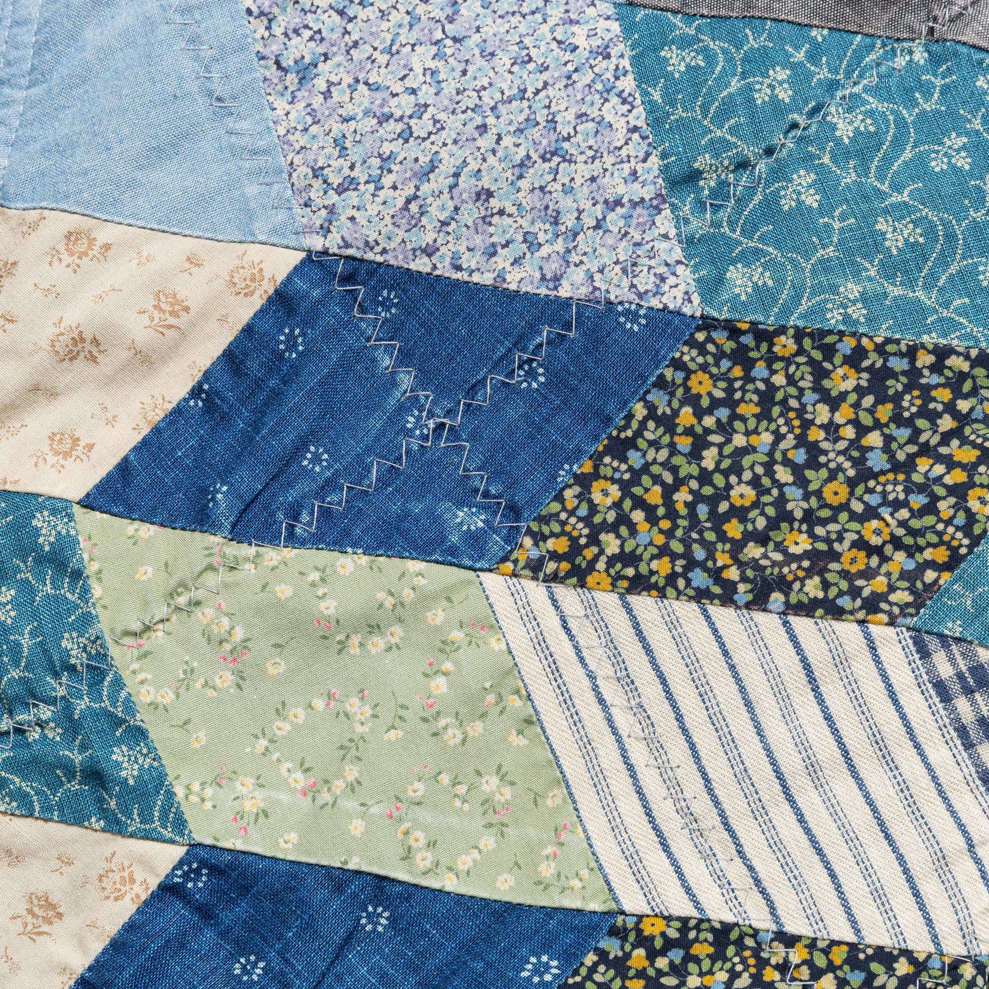 Kapital YABANE Quilt Patchwork Drizzler JKT - IDG