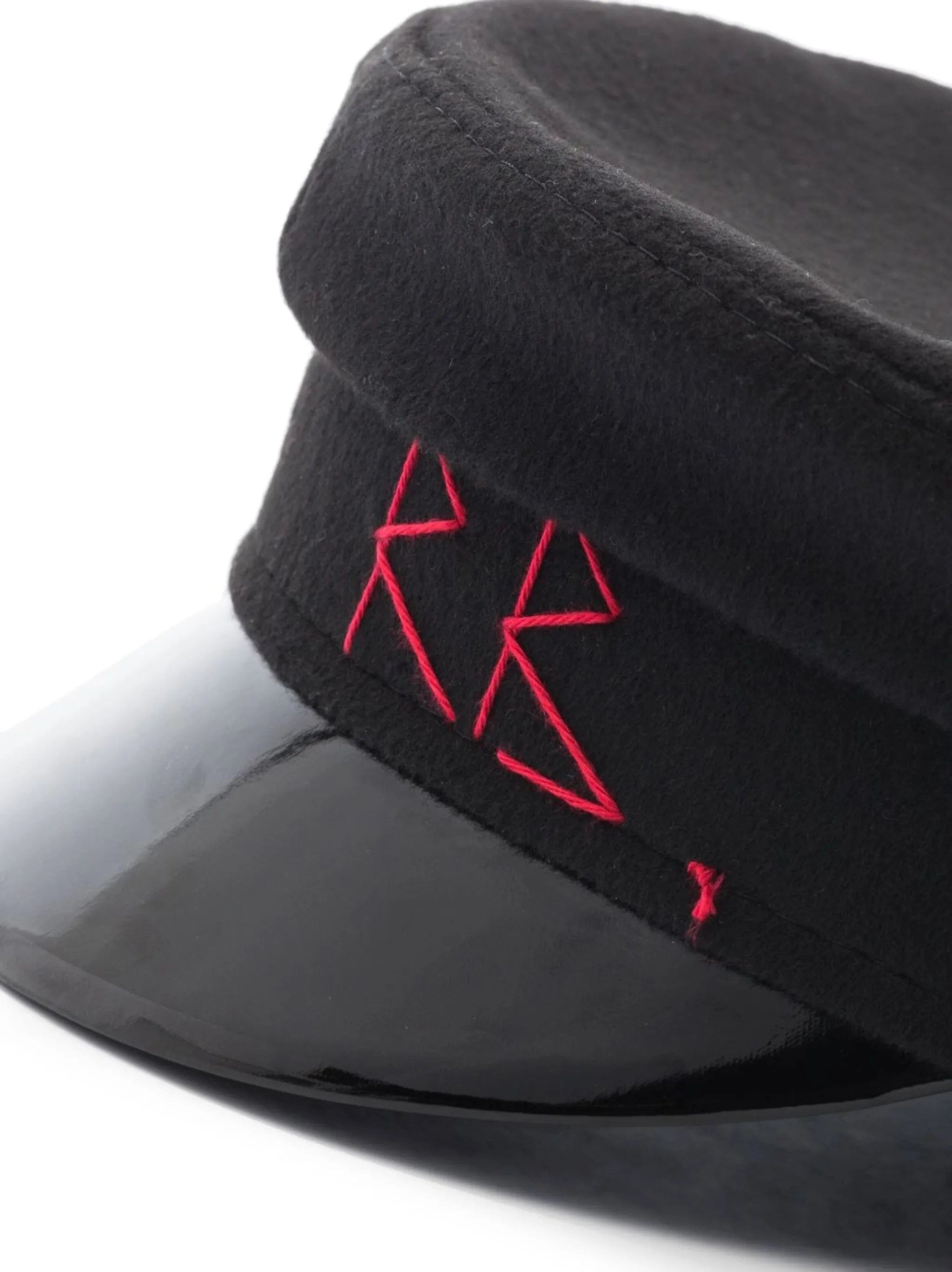 Ruslan Baginskiy embroidered monogram baker boy hat
