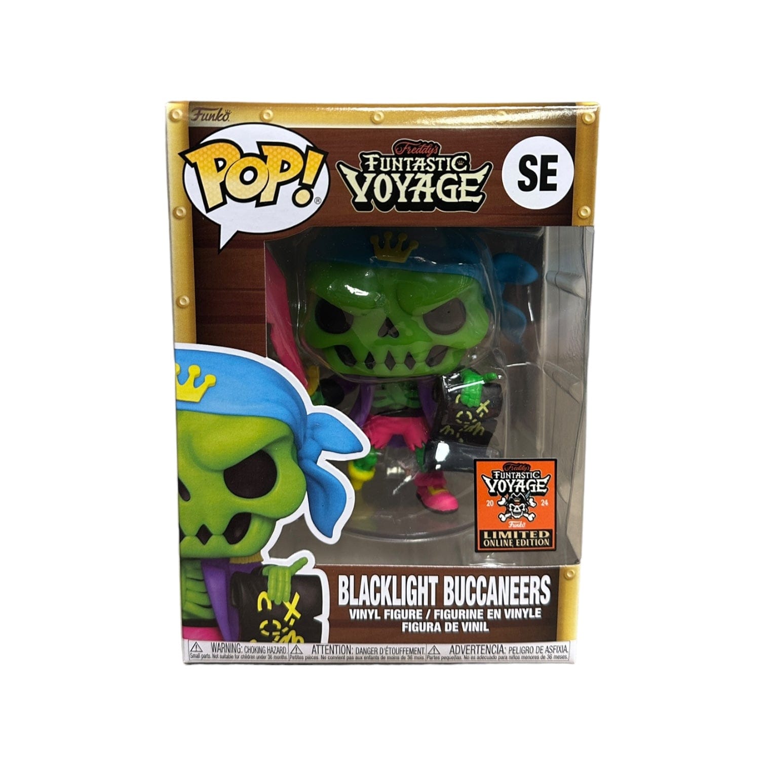 Funko Pop! Blacklight Buccaneers Funko Pop! - Freddy's Funtastic Voyage 2024 Online Edition