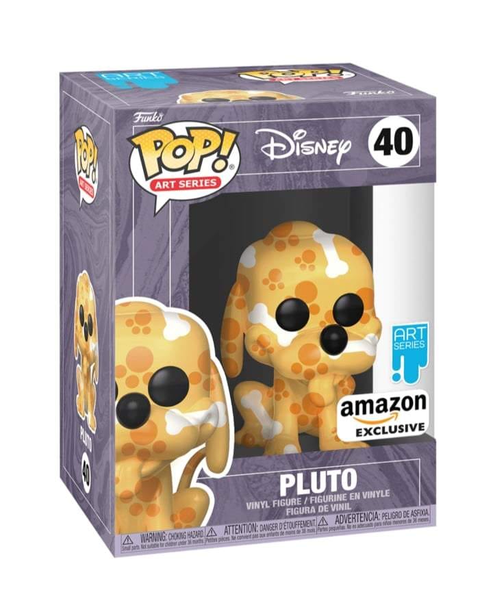 Funko Pop! Disney Treasures From The Vault Pluto #40 Artist Series Funko Pop!