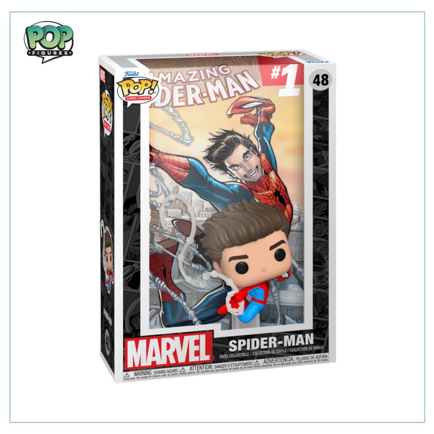 Funko Pop! The Amazing Spider - Man #48 Funko Pop! Comic Cover Marvel