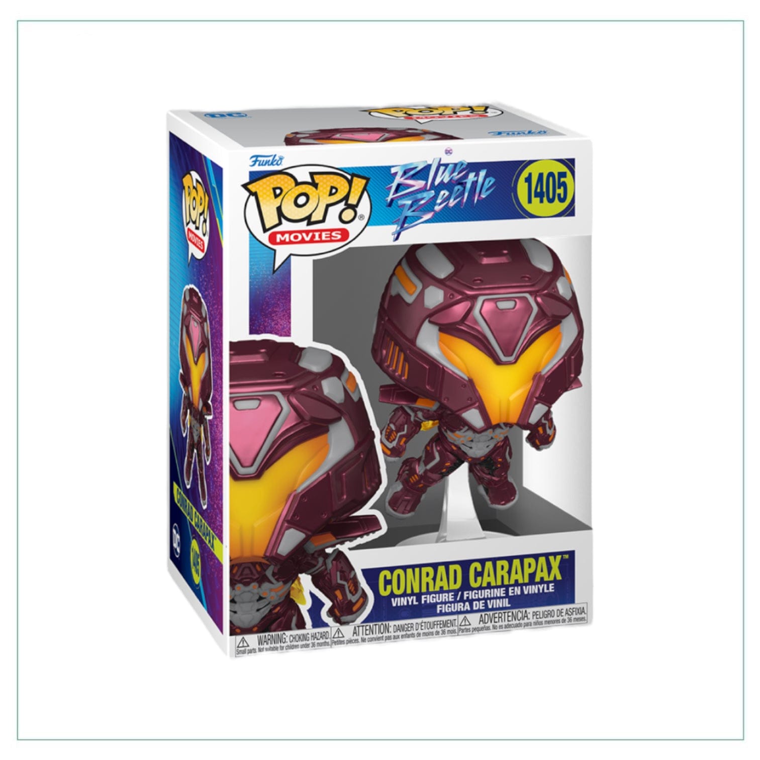 Funko Pop! Conrad Carapax #1405 Funko Pop! Blue Beetle