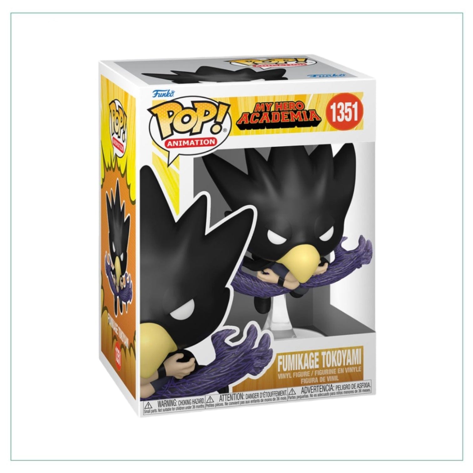 Funko Pop! Fumikage Tokoyami #1351 Funko Pop! My Hero Academia