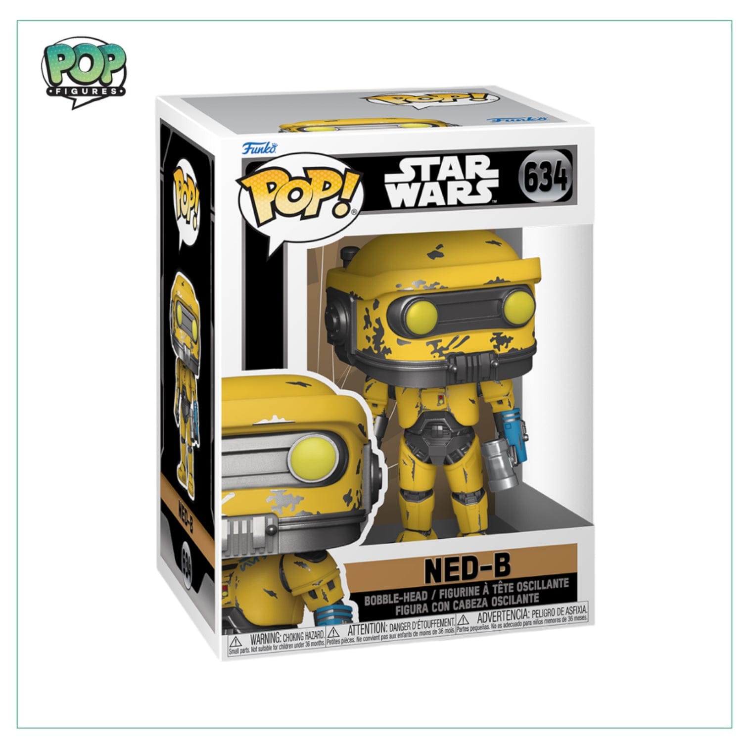 Funko Pop! Ned - B #634 Funko Pop! Star Wars Obi - Wan Kenobi
